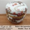 Boîte à thé japonaise 100g modèle Kaze blanc – Image 3