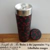 Boîte à thé japonaise libellules rouges 75 g