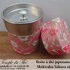 Boîte à thé japonaise Shikiraku Sakura ni koi