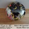Boîte à thé japonaise 100 g  Suzuko Hitoe noire – Image 4