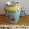 Boîte à thé 125 g oiseaux