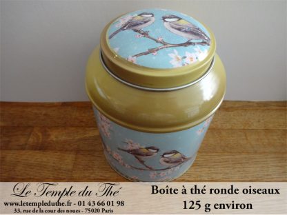 Boîte à thé 125 g oiseaux