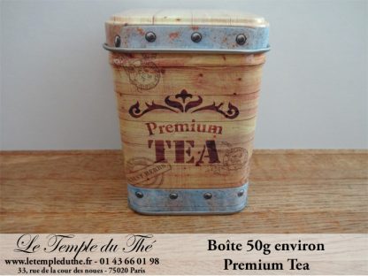 Boîte à thé 50 g Premium Tea