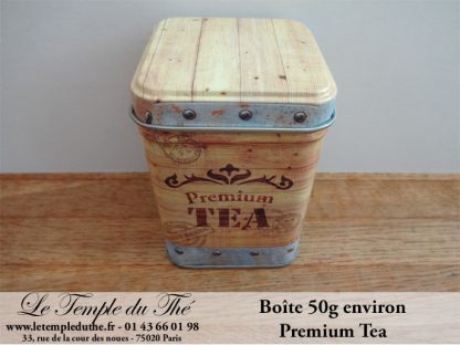 Boîte à thé 50 g Premium Tea