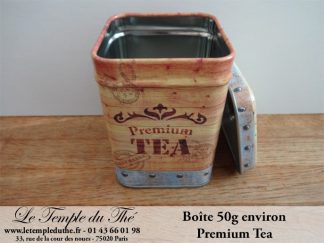 Boîte à thé 50 g Premium Tea