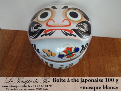 Boîte à thé japonaise libellules noires 75 g