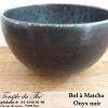 Bol à Matcha japonais Onyx noir – Image 2