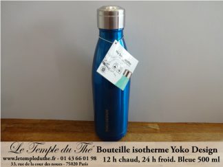 Bouteille isotherme 500 ml bleue