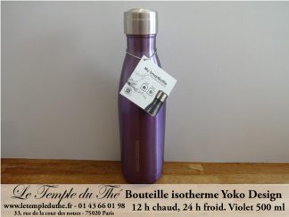 Bouteille isotherme 500 ml violet