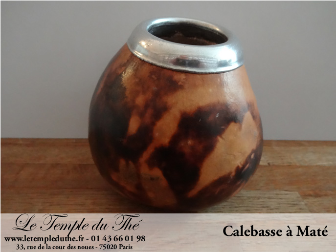 Calebasse et bombilla pour maté - Thés d'origine