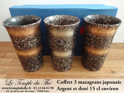 Coffret 3 mazagrans japonais