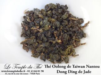 Oolong de Taïwan Nantou Dong Ding de Jade