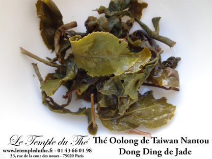 Oolong de Taïwan Nantou Dong Ding de Jade