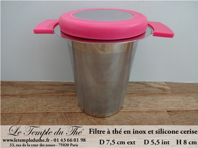 Tisanière et son couvercle avec filtre inox 325 ml - FAYE