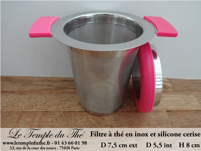 Tisanière et son couvercle avec filtre inox 325 ml - FAYE