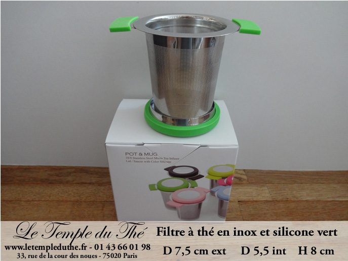 Filtre à thé silicone - Accessoires pour le Thé - Gadgets de Cuisine