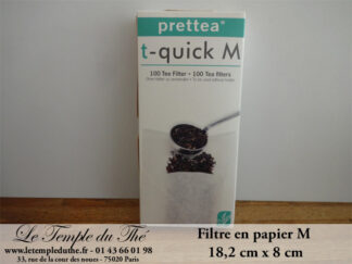 Filtres à thé papier filtre à thé M