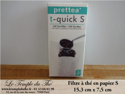 Filtres à thé papier filtre à thé S