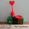 Filtre à thé rouge flotteur