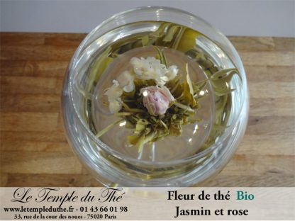 Fleur de thé Jasmin et rose BIO