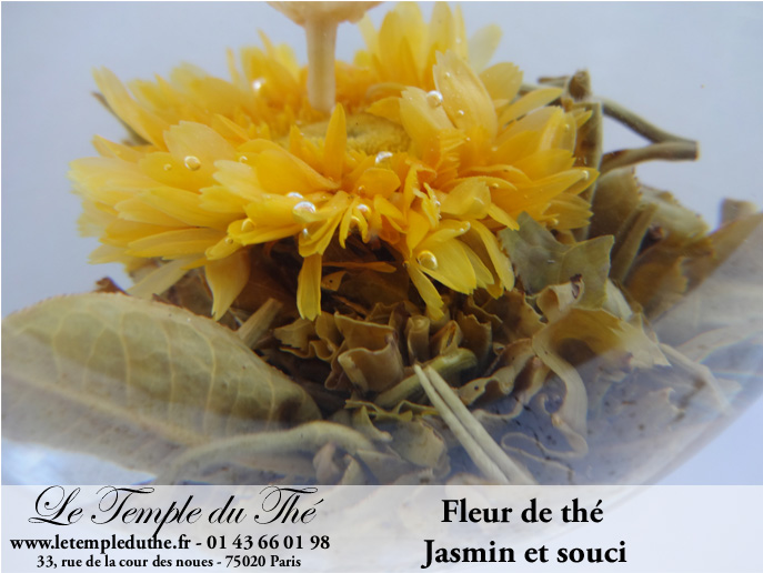 100 fleurs de thé , toutes emballées et étiquetées - Mingtea bv