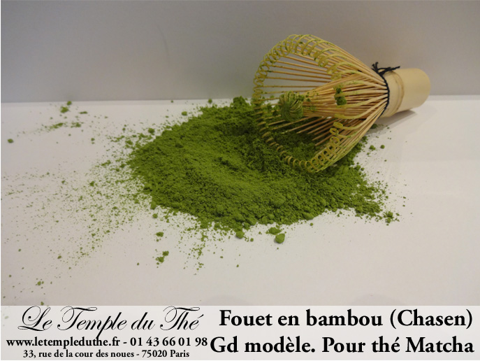 Fouet à Matcha En Bambou Traditionnel – 100 Branches, Pour Un Thé Mousseux Et Sans Grumeaux