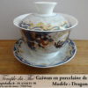 Gaiwan en porcelaine de Chine Dragon – Image 3