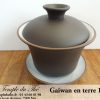 Gaiwan ou Zhong en terre 10 cl – Image 2