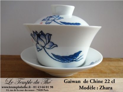 Gaiwan en porcelaine de Chine Modèle Zahra