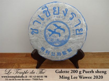 Puerh sheng galette de 200 g Ming Lee Wawee 2020