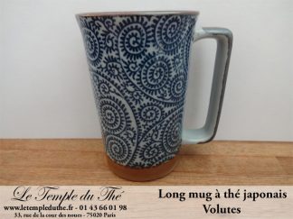 Long mug du Japon en céramique 35 cl Volutes