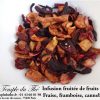 Infusion fruitée de fruits rouges