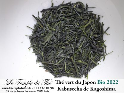 Kabusecha Bio de Kagoshima 2022 thé vert japonais ombragé