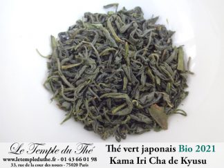 Thé vert japonais BIO Printemps 2021 Kama-iri-cha