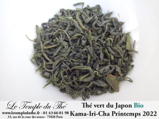 Thé vert japonais BIO Printemps 2022 Kama-iri-cha