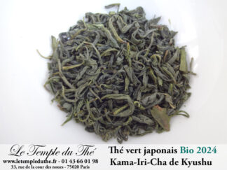 Thé vert japonais BIO Printemps 2024 Kama-iri-cha de Kyusu