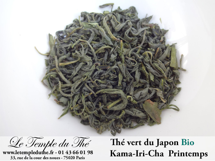 Thé vert japonais BIO Printemps 2025 Kama-iri-cha de Kyusu