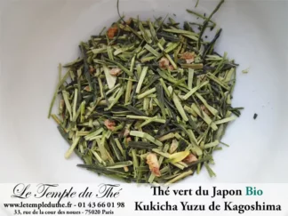 Thé vert BIO du Japon Kukicha Yuzu