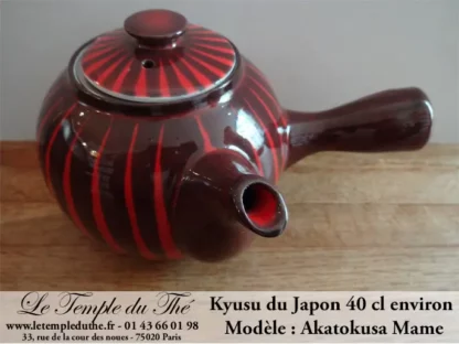 Kyusu japonais Akatokusa Mame  40 cl environ – Image 2