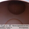 Kyusu japonais 35 cl en terre rouge du Japon avec filtre en céramique – Image 3