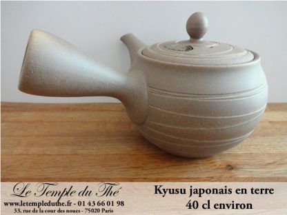 Kyusu en terre du Japon Tokoname 40 cl