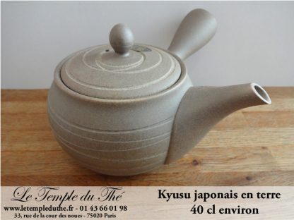 Kyusu en terre du Japon Tokoname 40 cl