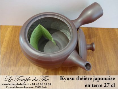 Kyusu théière du Japon marron 27 cl