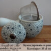 Kyusu du Japon en porcelaine d'Arita 35 cl environ Kazedayori