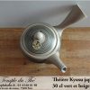Kyusu théière du Japon beige/vert 30 cl – Image 2