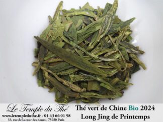 Thé vert de Chine Long Jing BIO 2024