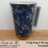 Long mug japonais en céramique 35 cl fleurs Éventails – Image 3