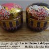 Deux boîtes à thé du Japon Suzuko Hitoe – Image 2