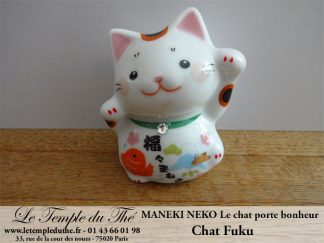 Maneki-Neko Le chat porte bonheur Fuku