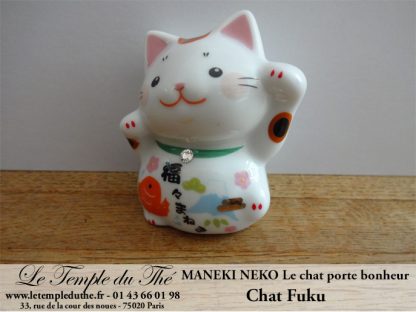 Maneki-Neko Le chat porte bonheur Fuku